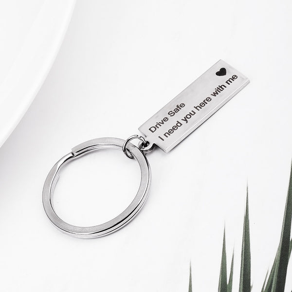 'Ride Safe' Awareness Keychain - thependint