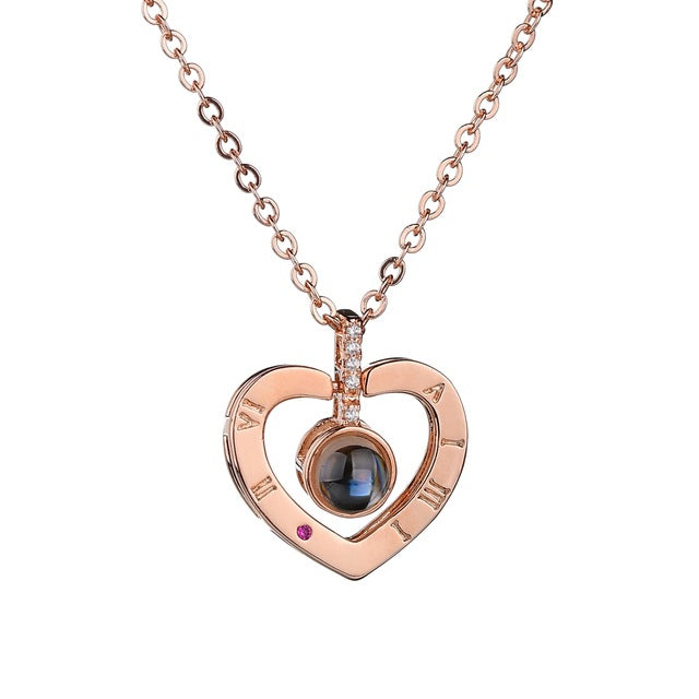 'I Love You' Heart Shaped Necklace - thependint