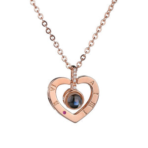 'I Love You' Heart Shaped Necklace - thependint