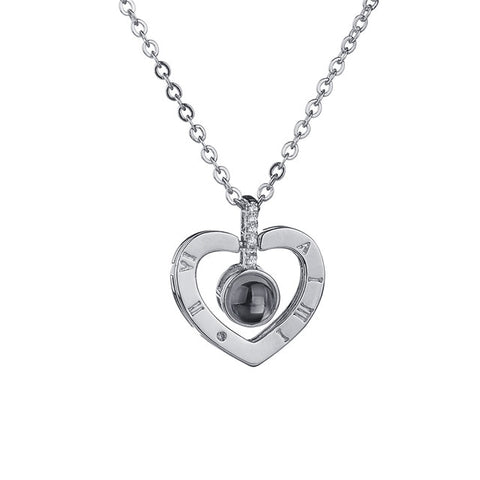 'I Love You' Heart Shaped Necklace - thependint