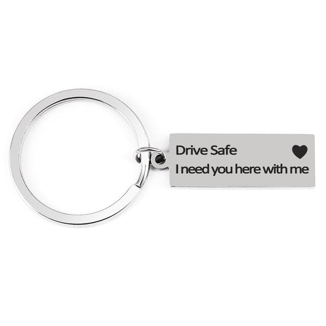 'Drive Safe' Awareness Keychain - thependint