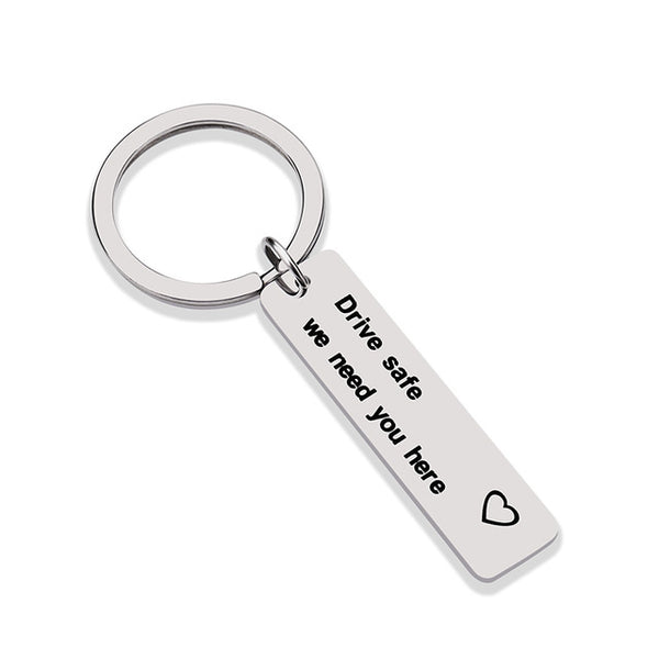 'Ride Safe' Awareness Keychain - thependint