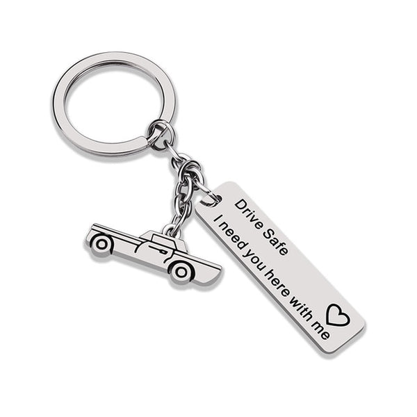 'Ride Safe' Awareness Keychain - thependint