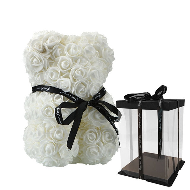 True Love Bear™ Frost White With Gift Box - thependint